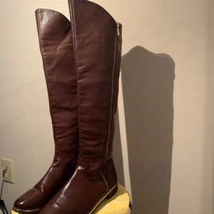 Modern Rush Over The Knee Leather Boots 👢